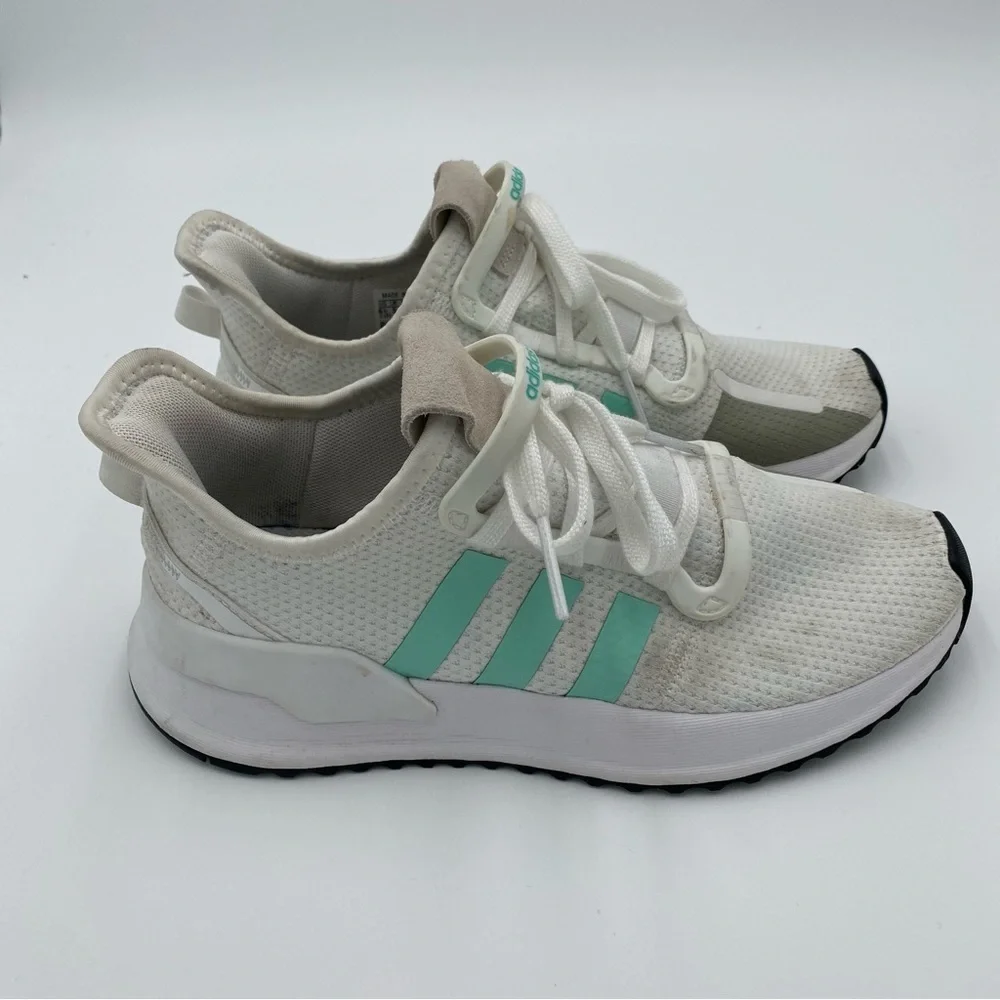 Adidas U Path Run Full Lace Up Running Tennis Shoes Sneakers Clear Mint Size 6.5